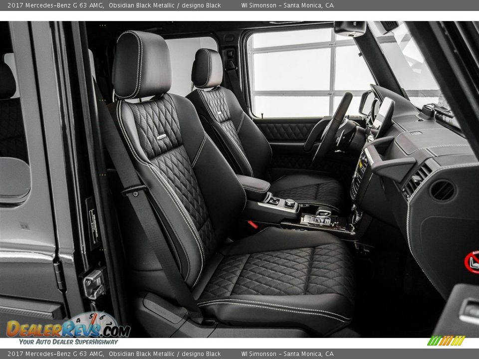 Front Seat of 2017 Mercedes-Benz G 63 AMG Photo #6