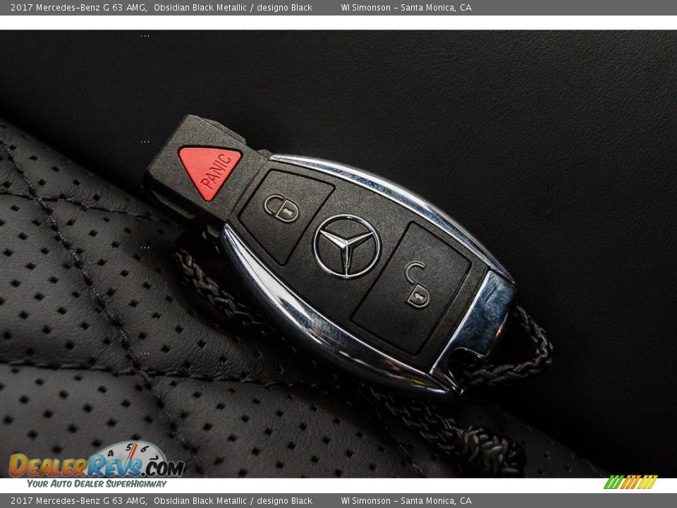 2017 Mercedes-Benz G 63 AMG Obsidian Black Metallic / designo Black Photo #11
