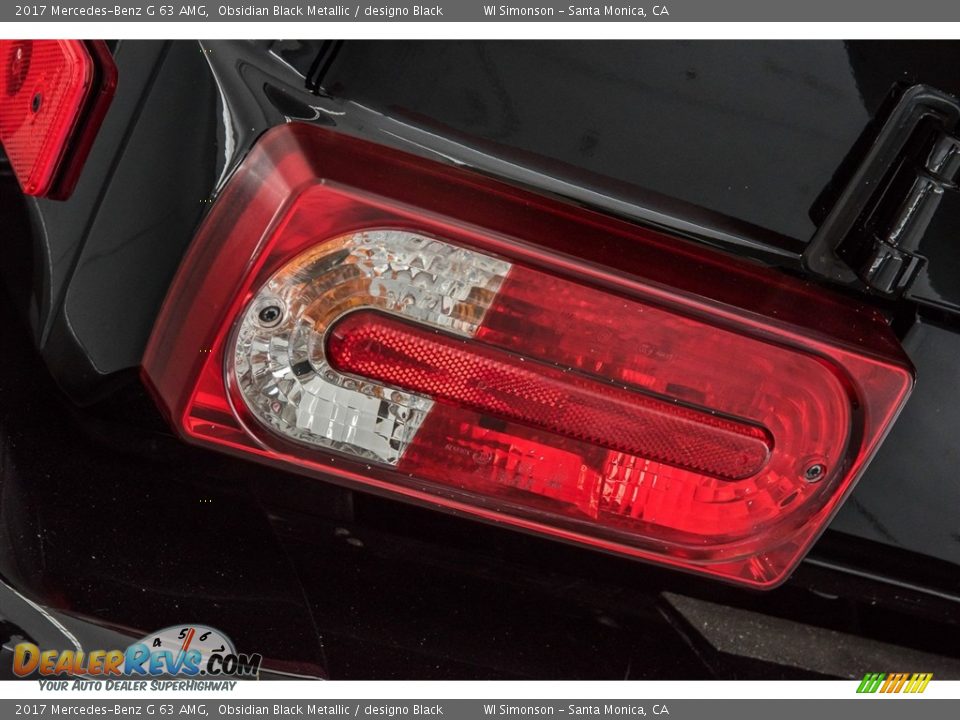 2017 Mercedes-Benz G 63 AMG Obsidian Black Metallic / designo Black Photo #16