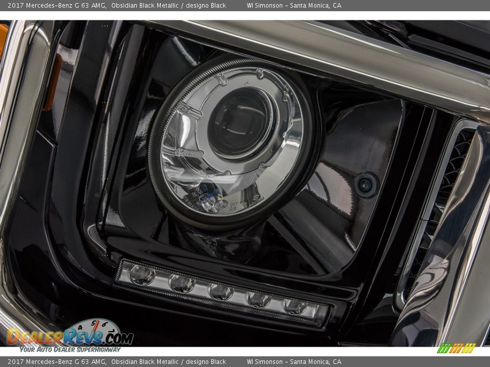 2017 Mercedes-Benz G 63 AMG Obsidian Black Metallic / designo Black Photo #18