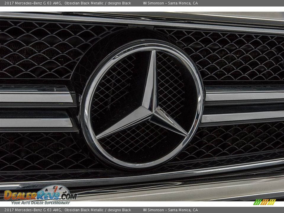 2017 Mercedes-Benz G 63 AMG Obsidian Black Metallic / designo Black Photo #20