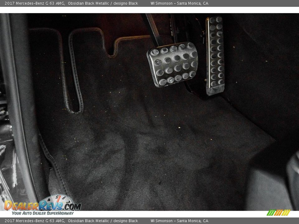 2017 Mercedes-Benz G 63 AMG Obsidian Black Metallic / designo Black Photo #30
