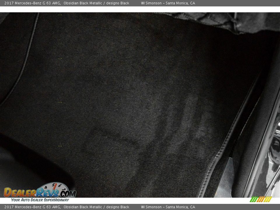 2017 Mercedes-Benz G 63 AMG Obsidian Black Metallic / designo Black Photo #31