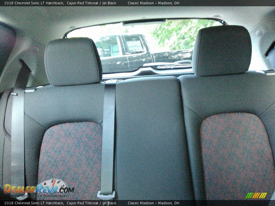 2018 Chevrolet Sonic LT Hatchback Cajun Red Tintcoat / Jet Black Photo #14