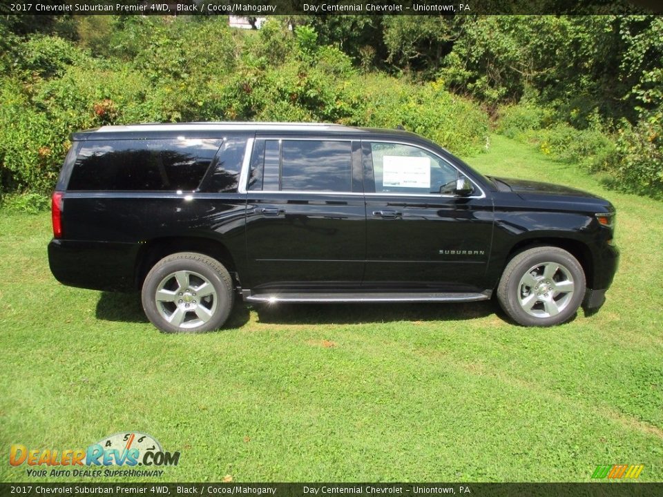 2017 Chevrolet Suburban Premier 4WD Black / Cocoa/Mahogany Photo #2