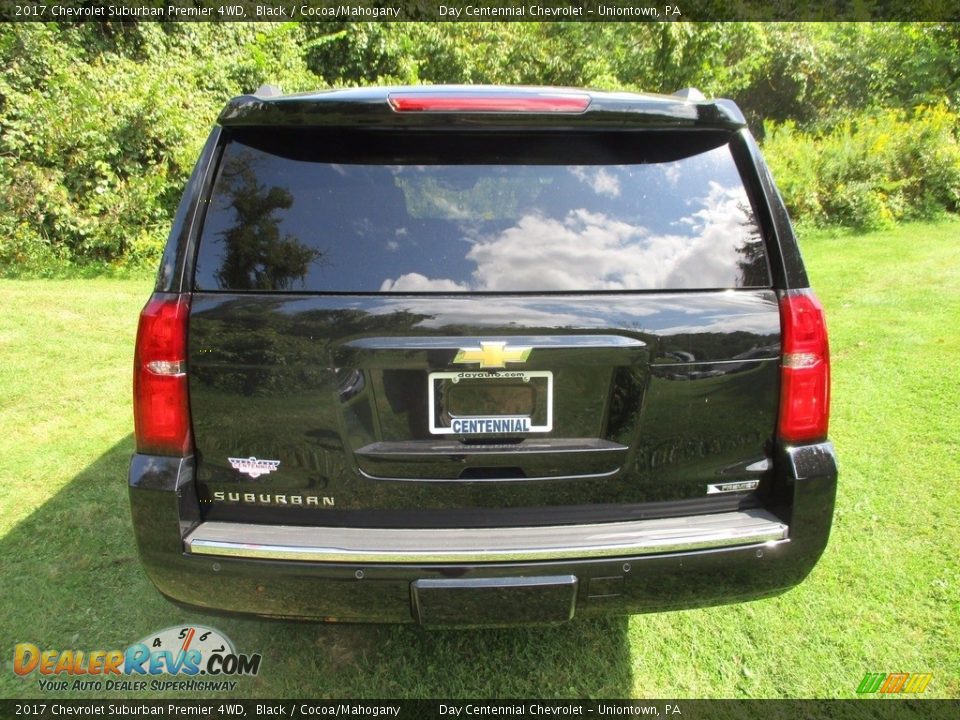2017 Chevrolet Suburban Premier 4WD Black / Cocoa/Mahogany Photo #3