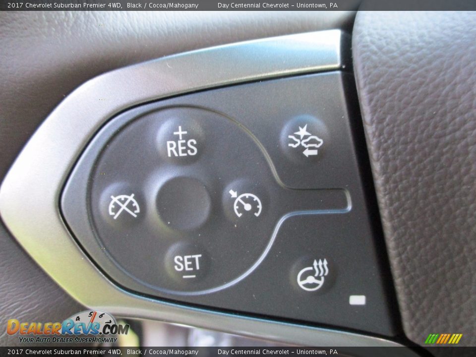 2017 Chevrolet Suburban Premier 4WD Black / Cocoa/Mahogany Photo #6