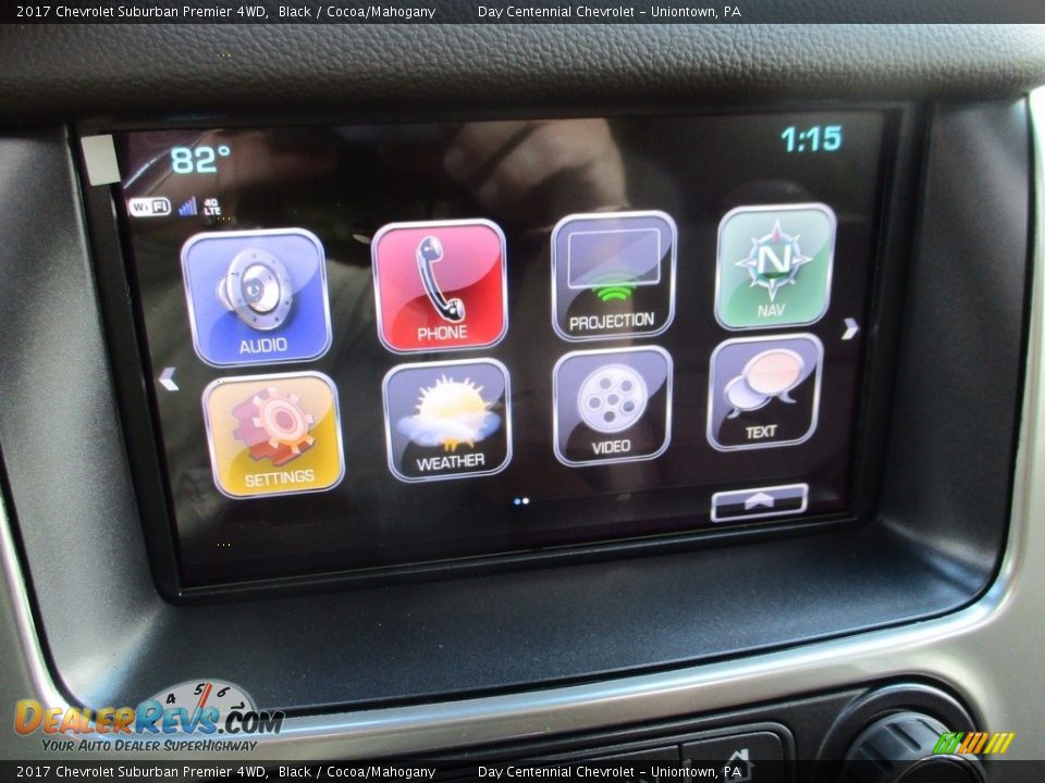 2017 Chevrolet Suburban Premier 4WD Black / Cocoa/Mahogany Photo #8