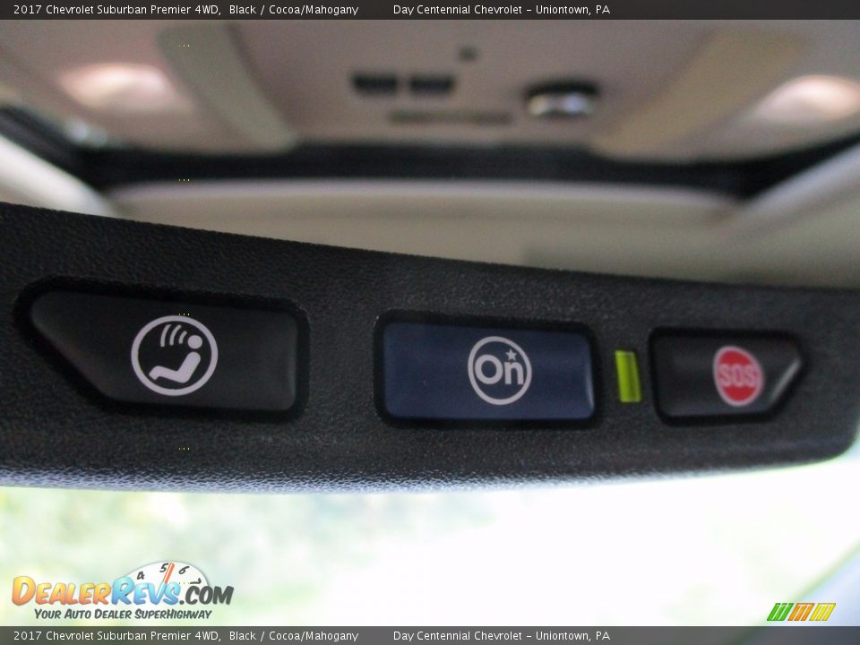 2017 Chevrolet Suburban Premier 4WD Black / Cocoa/Mahogany Photo #9