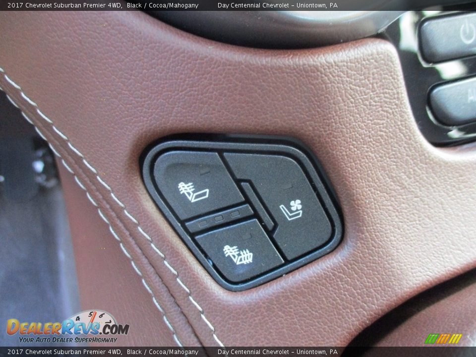 2017 Chevrolet Suburban Premier 4WD Black / Cocoa/Mahogany Photo #10
