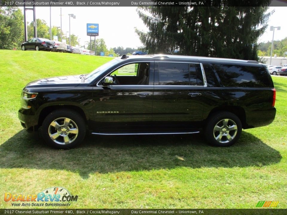 2017 Chevrolet Suburban Premier 4WD Black / Cocoa/Mahogany Photo #12