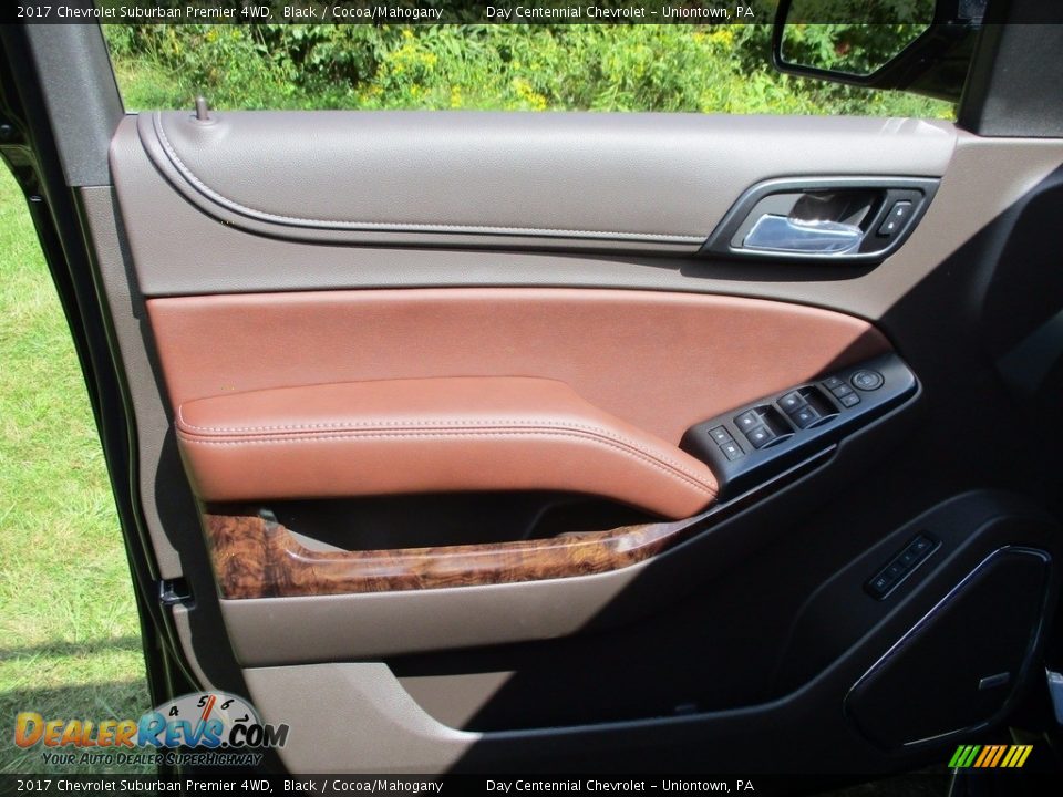2017 Chevrolet Suburban Premier 4WD Black / Cocoa/Mahogany Photo #14