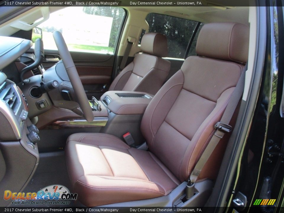 2017 Chevrolet Suburban Premier 4WD Black / Cocoa/Mahogany Photo #16