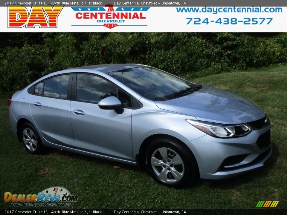 2017 Chevrolet Cruze LS Arctic Blue Metallic / Jet Black Photo #1