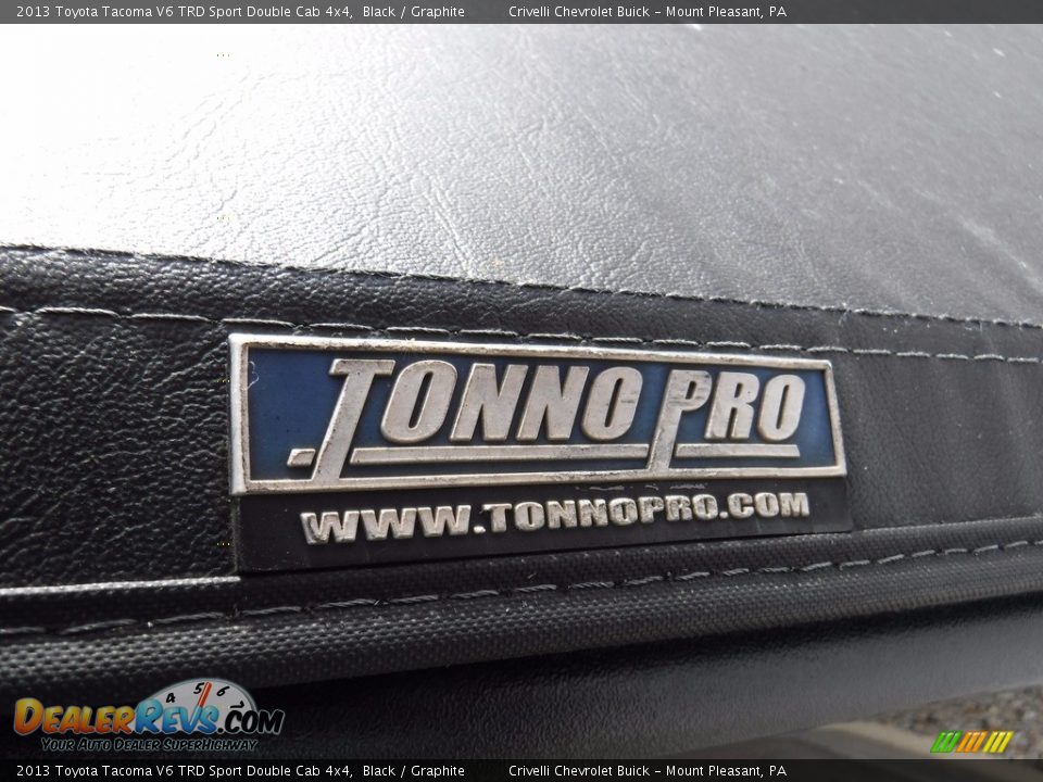 2013 Toyota Tacoma V6 TRD Sport Double Cab 4x4 Black / Graphite Photo #13
