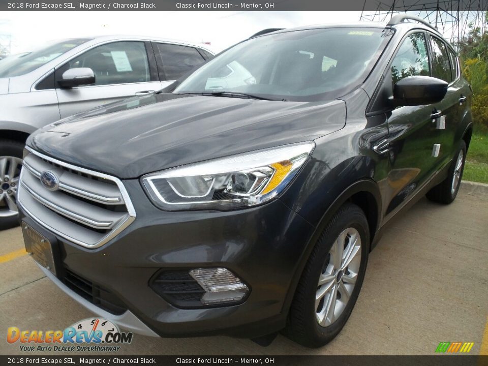 2018 Ford Escape SEL Magnetic / Charcoal Black Photo #1