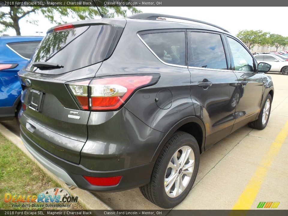 2018 Ford Escape SEL Magnetic / Charcoal Black Photo #3