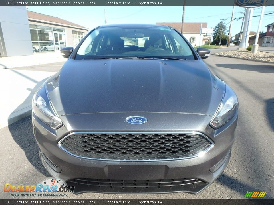 2017 Ford Focus SEL Hatch Magnetic / Charcoal Black Photo #2