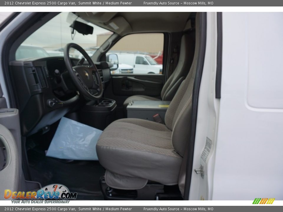 2012 Chevrolet Express 2500 Cargo Van Summit White / Medium Pewter Photo #20