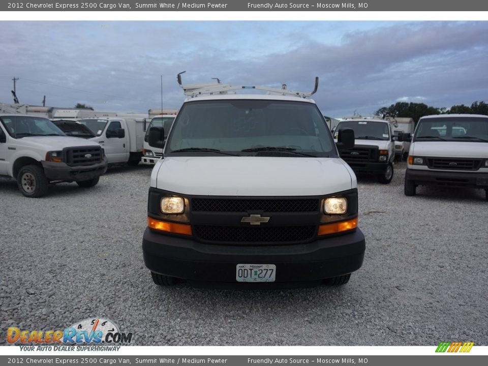 2012 Chevrolet Express 2500 Cargo Van Summit White / Medium Pewter Photo #23