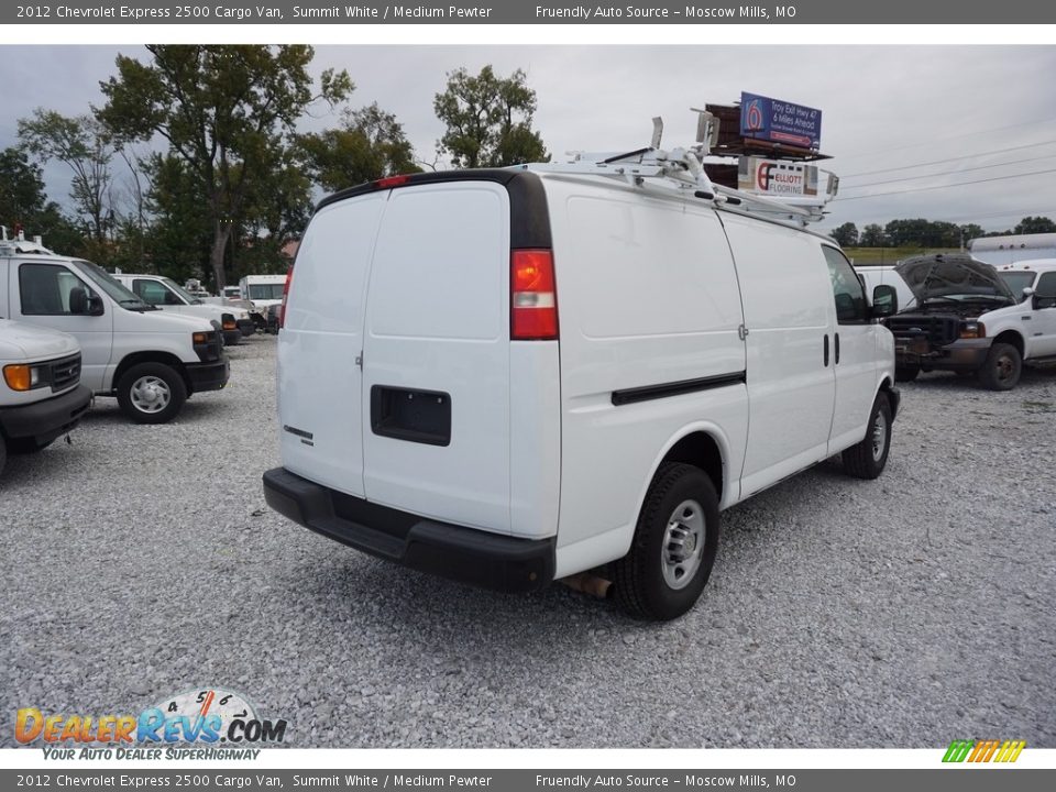 2012 Chevrolet Express 2500 Cargo Van Summit White / Medium Pewter Photo #31