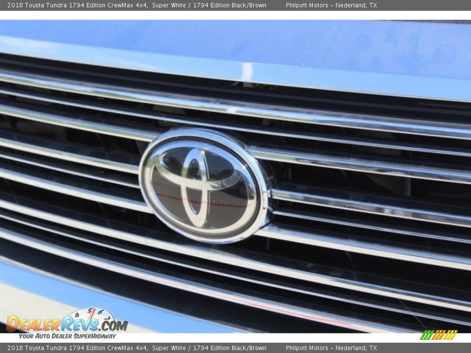 2018 Toyota Tundra 1794 Edition CrewMax 4x4 Super White / 1794 Edition Black/Brown Photo #4