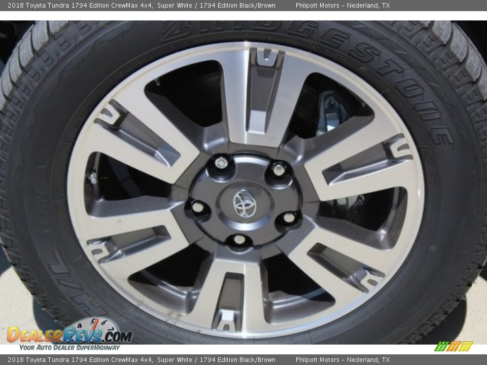 2018 Toyota Tundra 1794 Edition CrewMax 4x4 Wheel Photo #5