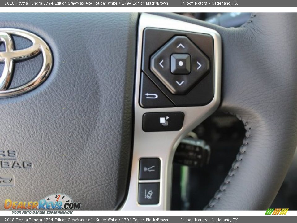Controls of 2018 Toyota Tundra 1794 Edition CrewMax 4x4 Photo #14