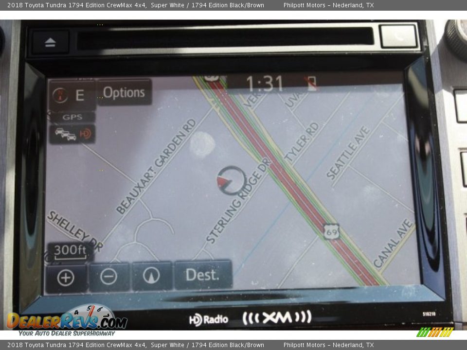Navigation of 2018 Toyota Tundra 1794 Edition CrewMax 4x4 Photo #15