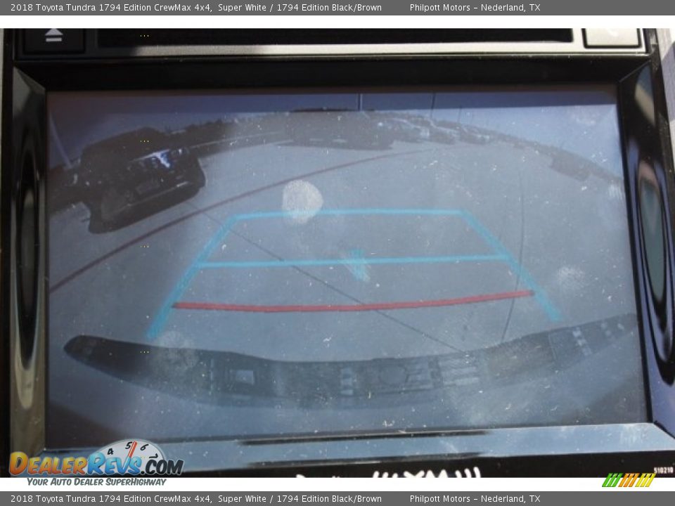 2018 Toyota Tundra 1794 Edition CrewMax 4x4 Super White / 1794 Edition Black/Brown Photo #16