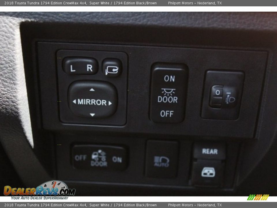Controls of 2018 Toyota Tundra 1794 Edition CrewMax 4x4 Photo #20