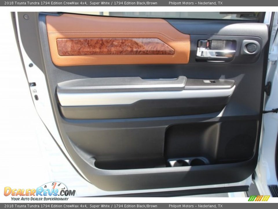 Door Panel of 2018 Toyota Tundra 1794 Edition CrewMax 4x4 Photo #22