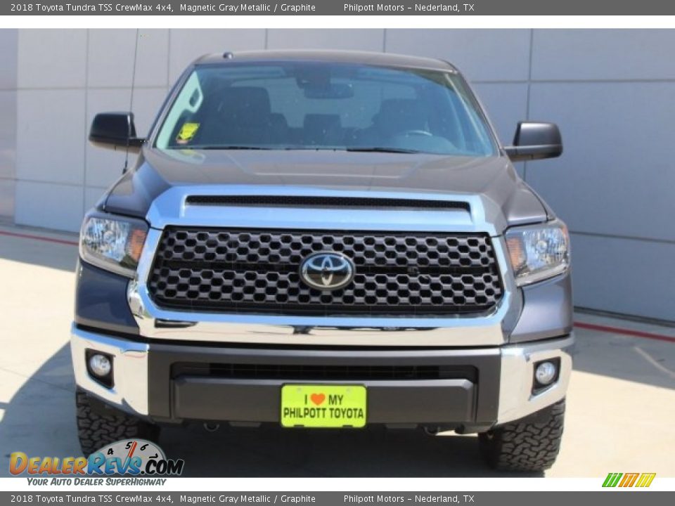 2018 Toyota Tundra TSS CrewMax 4x4 Magnetic Gray Metallic / Graphite Photo #2