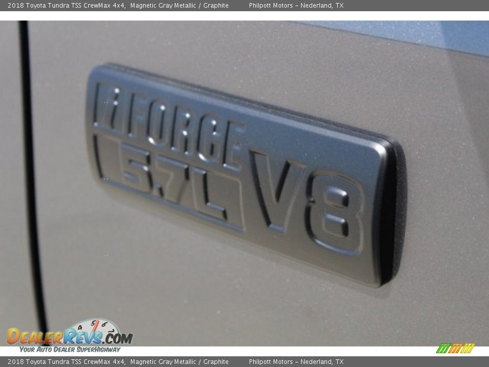 2018 Toyota Tundra TSS CrewMax 4x4 Magnetic Gray Metallic / Graphite Photo #5