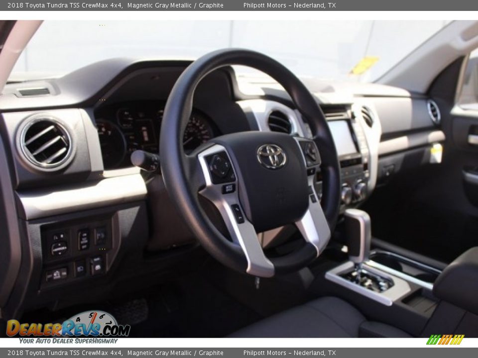 2018 Toyota Tundra TSS CrewMax 4x4 Magnetic Gray Metallic / Graphite Photo #10