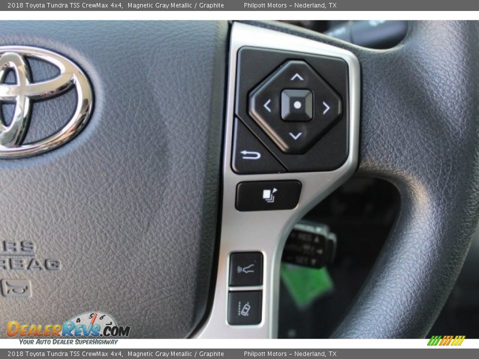 2018 Toyota Tundra TSS CrewMax 4x4 Magnetic Gray Metallic / Graphite Photo #18