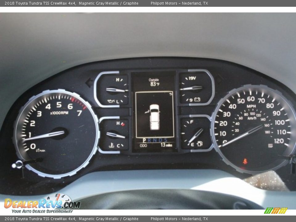 2018 Toyota Tundra TSS CrewMax 4x4 Magnetic Gray Metallic / Graphite Photo #19