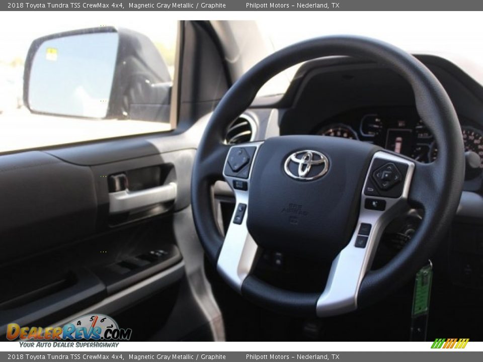 2018 Toyota Tundra TSS CrewMax 4x4 Magnetic Gray Metallic / Graphite Photo #24