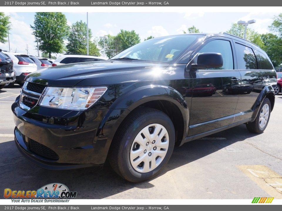 2017 Dodge Journey SE Pitch Black / Black Photo #1