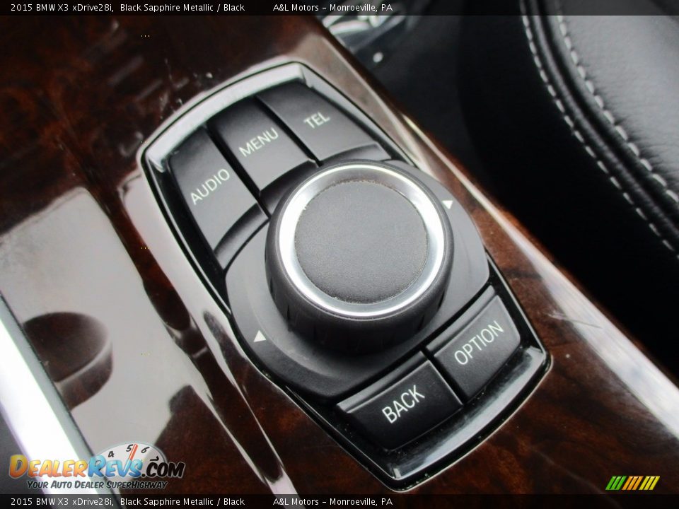 2015 BMW X3 xDrive28i Black Sapphire Metallic / Black Photo #18