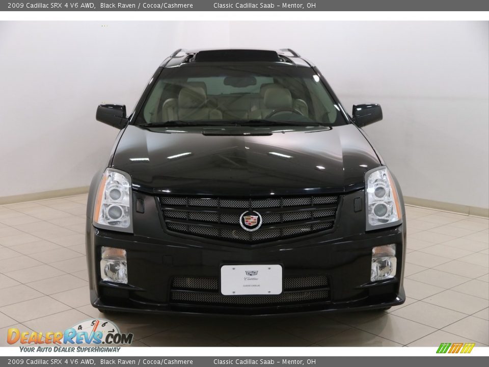2009 Cadillac SRX 4 V6 AWD Black Raven / Cocoa/Cashmere Photo #2