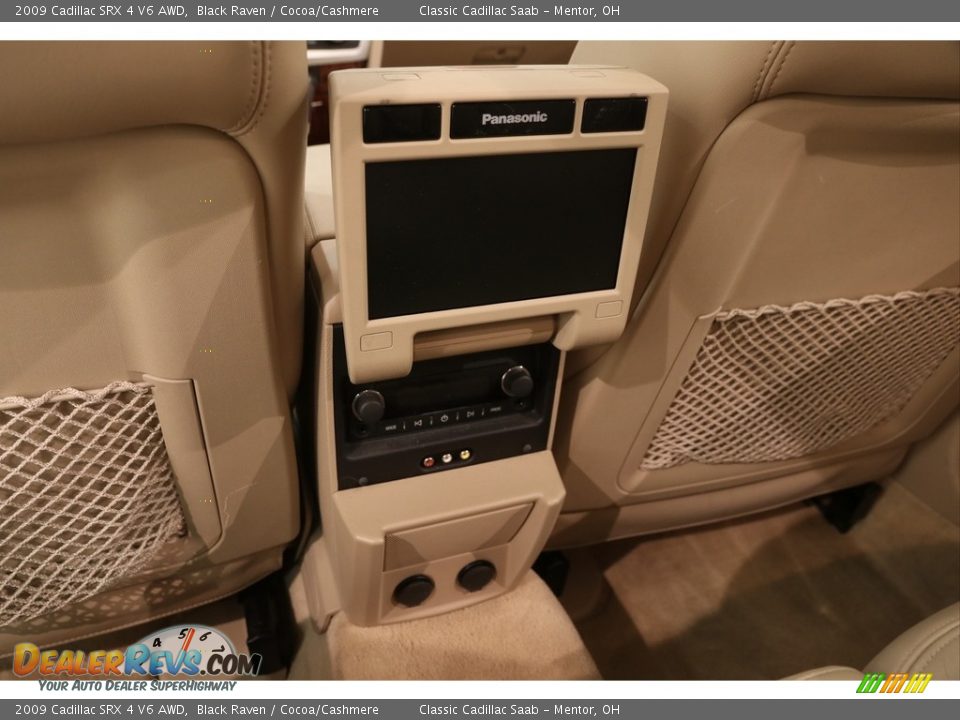 2009 Cadillac SRX 4 V6 AWD Black Raven / Cocoa/Cashmere Photo #21