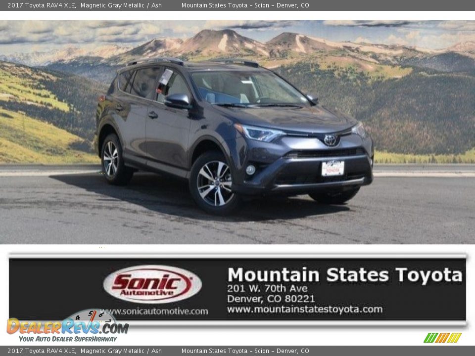 2017 Toyota RAV4 XLE Magnetic Gray Metallic / Ash Photo #1