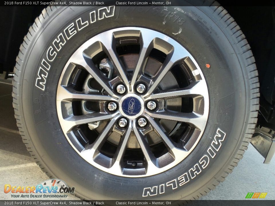 2018 Ford F150 XLT SuperCrew 4x4 Shadow Black / Black Photo #6