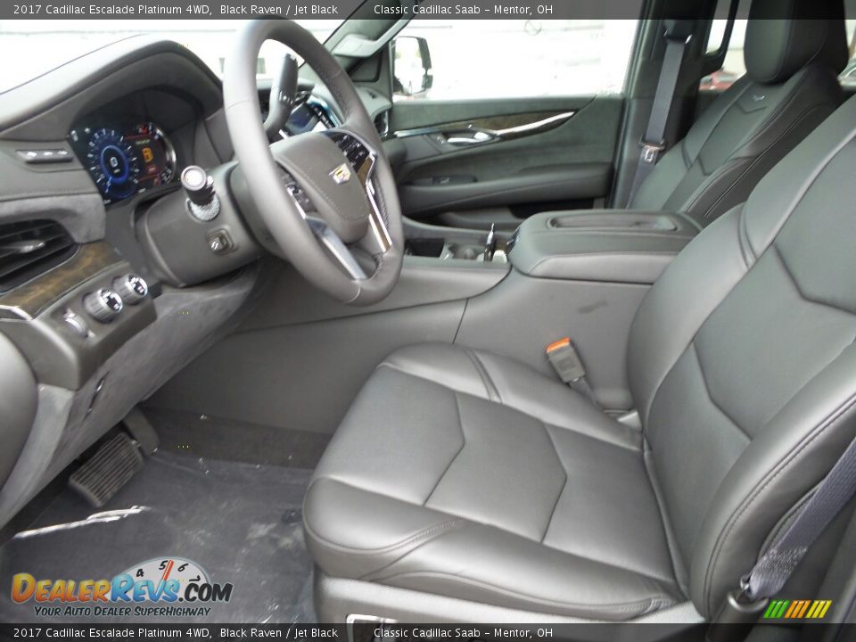 Front Seat of 2017 Cadillac Escalade Platinum 4WD Photo #3
