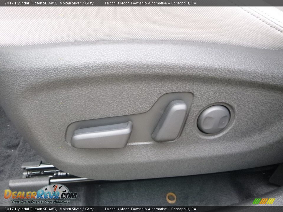 2017 Hyundai Tucson SE AWD Molten Silver / Gray Photo #13