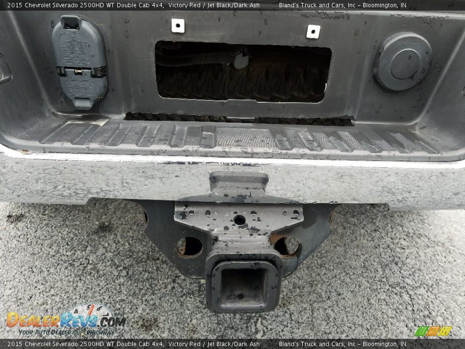 2015 Chevrolet Silverado 2500HD WT Double Cab 4x4 Victory Red / Jet Black/Dark Ash Photo #6