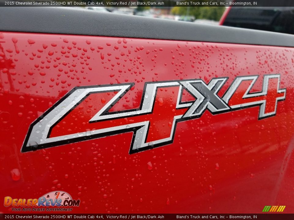 2015 Chevrolet Silverado 2500HD WT Double Cab 4x4 Victory Red / Jet Black/Dark Ash Photo #8