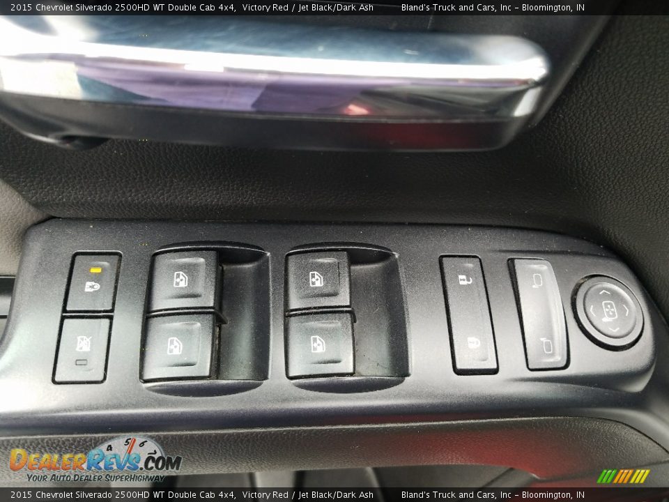 2015 Chevrolet Silverado 2500HD WT Double Cab 4x4 Victory Red / Jet Black/Dark Ash Photo #13