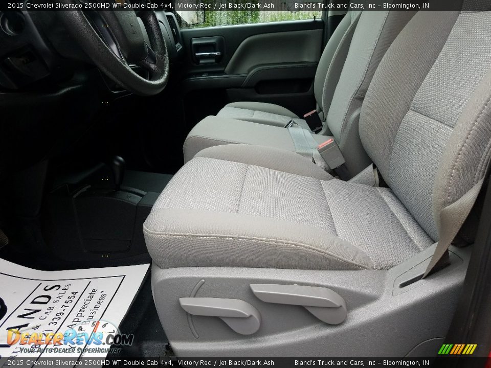 2015 Chevrolet Silverado 2500HD WT Double Cab 4x4 Victory Red / Jet Black/Dark Ash Photo #14